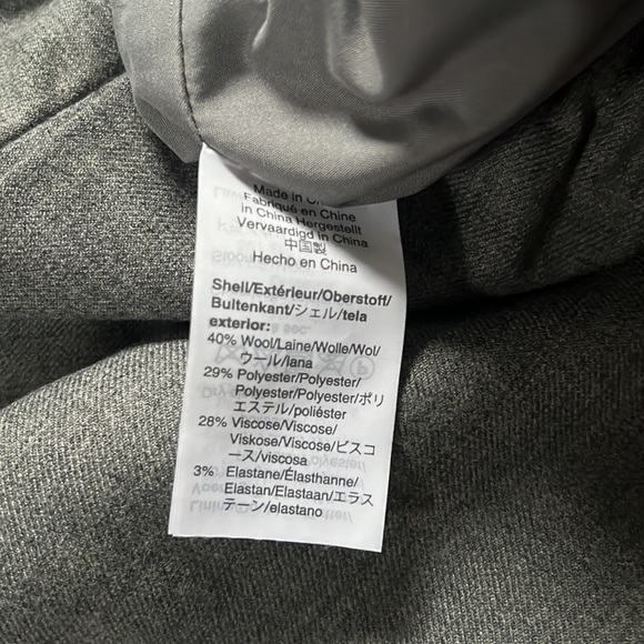 J Crew Factory wool mini skirt with side pockets and elastic waist - Picture 4 of 7